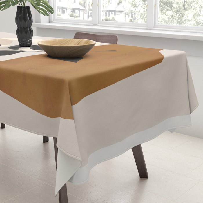 Abstract Art /Minimal Plant 114 Tablecloth Gallery Image 3