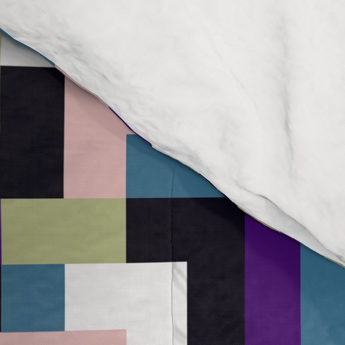 Boho M Tetris PTT Comforter Gallery Image 4