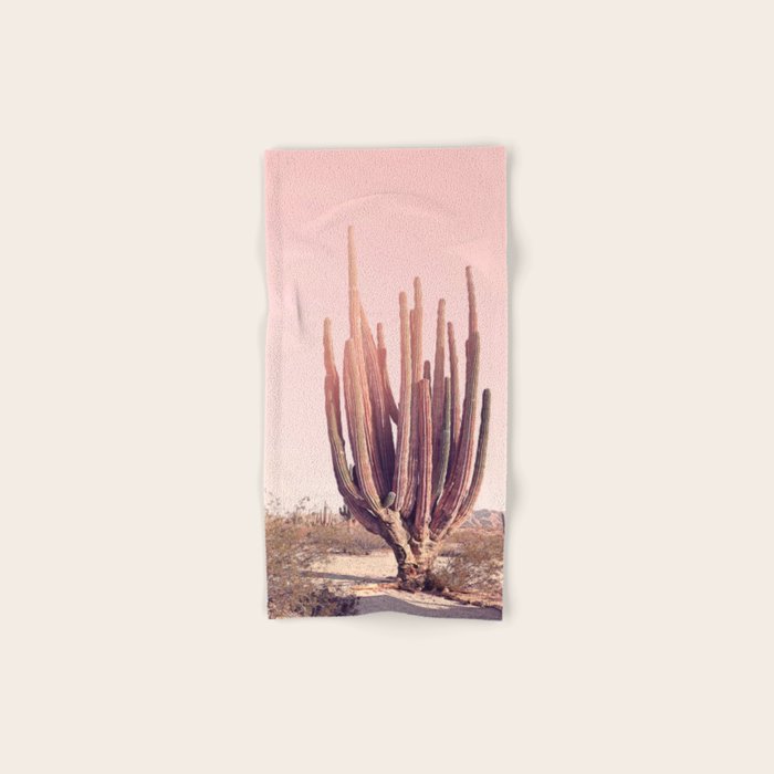 Blush Cactus Bath Towel Gallery Image 1