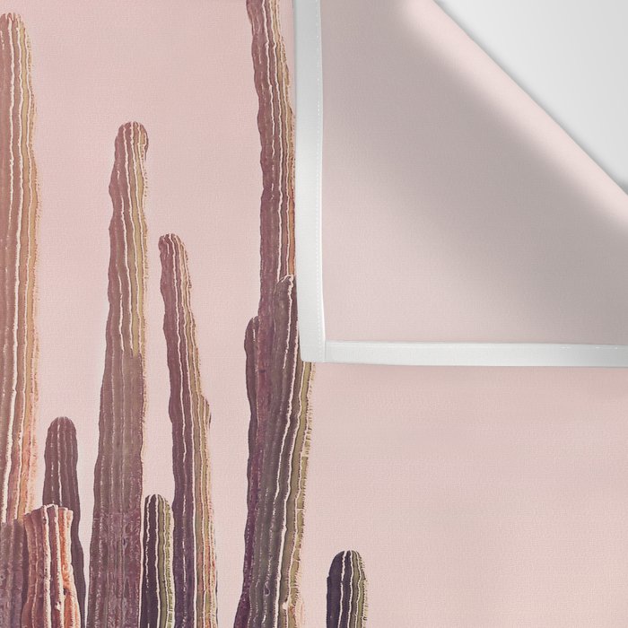 Blush Cactus Wall Tapestry Gallery Image 3