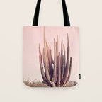 Blush Cactus Tote Bag Gallery Image 1
