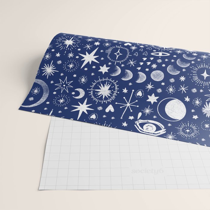 Magic love 1BW Wrapping Paper Gallery Image 2