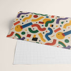 Eclectic Revival Autumn Geometry Wrapping Paper Gallery Image 2