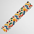 Eclectic Revival Autumn Geometry Table Runner Gallery Image 3