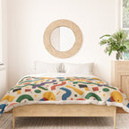 Eclectic Revival Autumn Geometry Duvet Cover Gallery Image 3