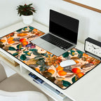 Vintage Fruit Pattern IX Desk Mat Gallery Image 2