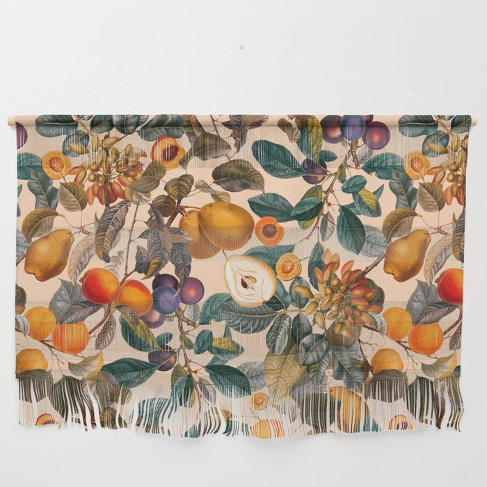 Vintage Fruit Pattern IX Wall Hanging Gallery Image 1