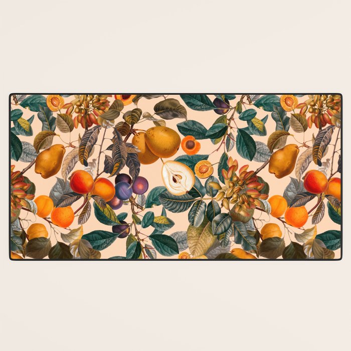 Vintage Fruit Pattern IX Desk Mat Gallery Image 3