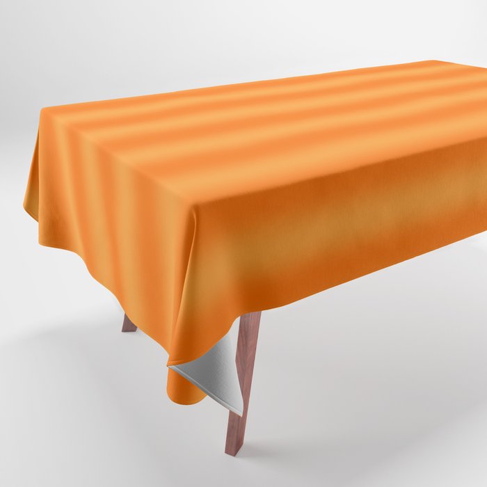 Orange Blur Stripes Retro Contemporary Vertical Stripe Pattern Tablecloth Gallery Image 1