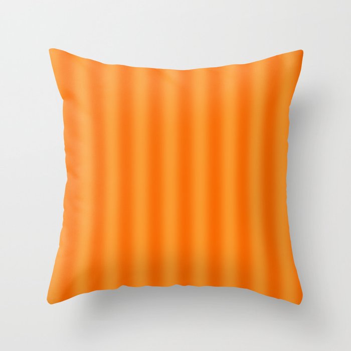 Orange Blur Stripes Retro Contemporary Vertical Stripe Pattern Throw Pillow Gallery Image 6