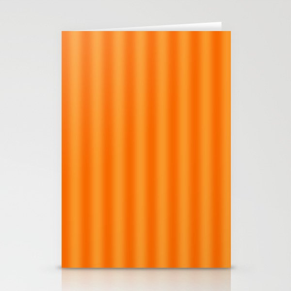 Orange Blur Stripes Retro Contemporary Vertical Stripe Pattern Stationery Card Gallery Image 1