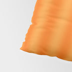 Orange Blur Stripes Retro Contemporary Vertical Stripe Pattern Pillow Sham Gallery Image 4