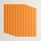 Orange Blur Stripes Retro Contemporary Vertical Stripe Pattern Wrapping Paper Gallery Image 3