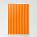 Orange Blur Stripes Retro Contemporary Vertical Stripe Pattern Stationery Card Gallery Image 2