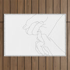 Pinky Promise Outdoor Rug Gallery Image 1