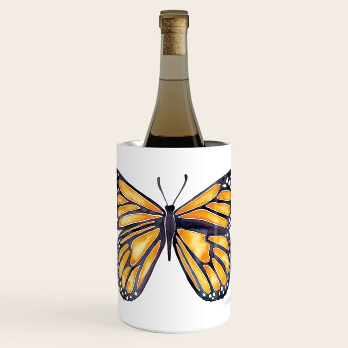Monarch Butterfly Wine Chiller Gallery Image 1