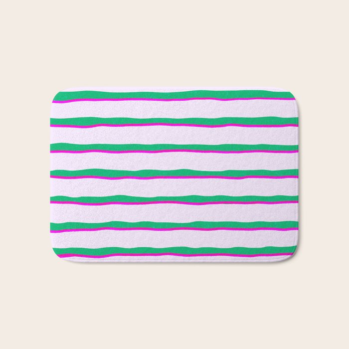 Jolly Stripes Bath Mat Gallery Image 1