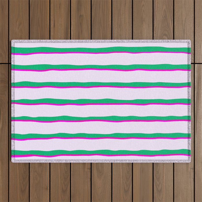 Jolly Stripes Outdoor Rug Gallery Image 1