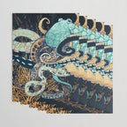 Metallic Octopus II Wrapping Paper Gallery Image 3