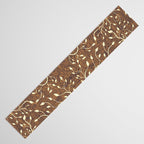 Classic Woodland Vines in Brown  Table Runner Gallery Image 3