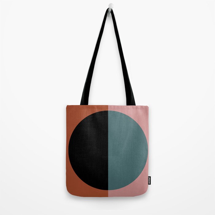 Color Block Abstract V Tote Bag Gallery Image 2