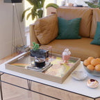 Yellow table Serving Tray Gallery Image 2