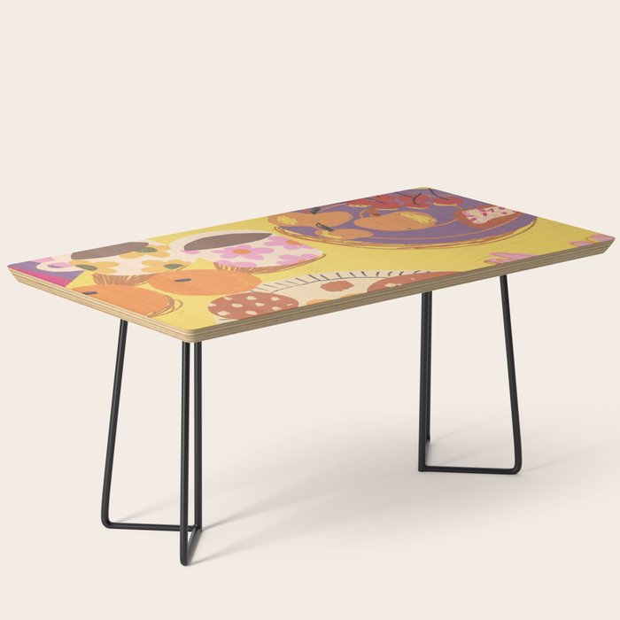 Yellow table Coffee Table Gallery Image 1