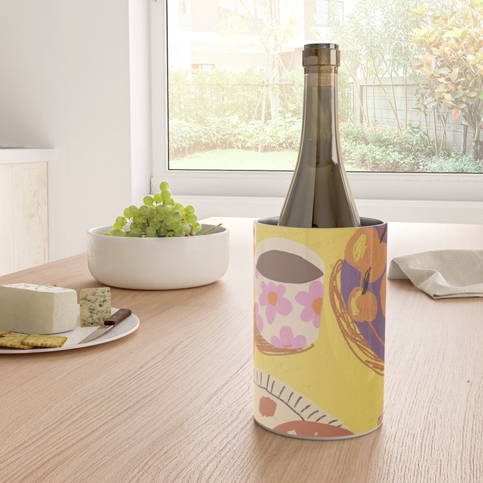 Yellow table Wine Chiller Gallery Image 4
