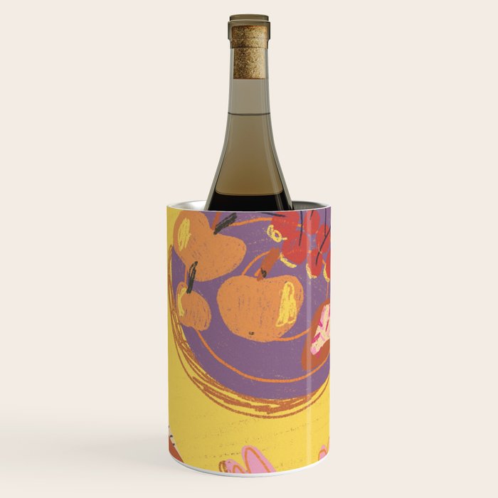 Yellow table Wine Chiller Gallery Image 3