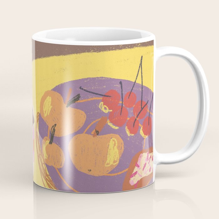 Yellow table Coffee Mug Gallery Image 1