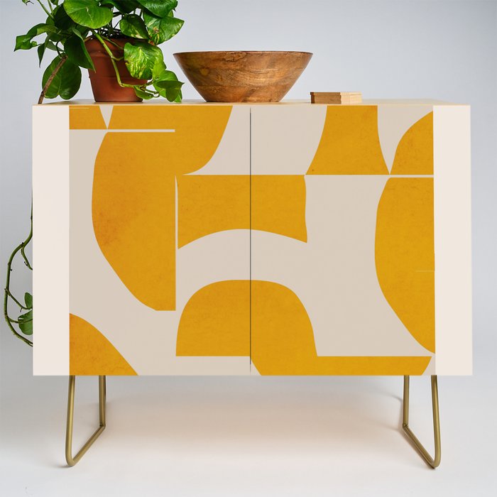 Minimal Geometric Shapes 228 Credenza Gallery Image 1