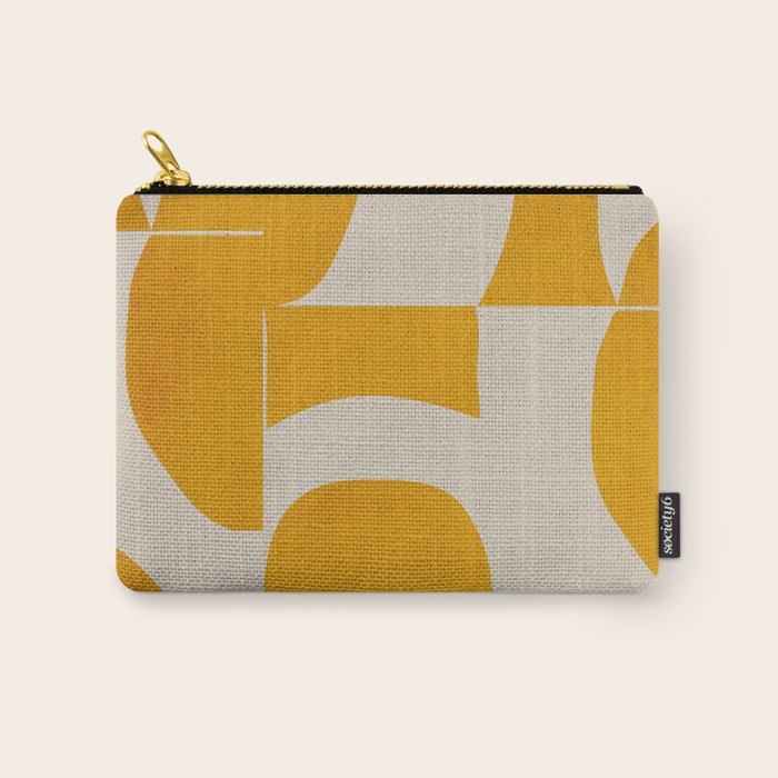 Minimal Geometric Shapes 228 Carry All Pouch Gallery Image 1