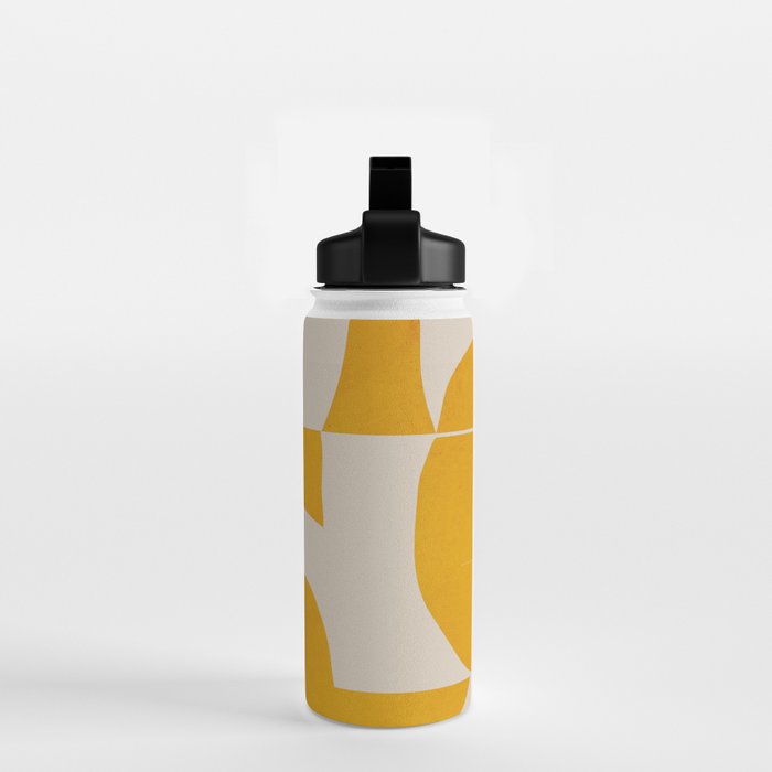 Minimal Geometric Shapes 228 Water Bottle Gallery Image 2