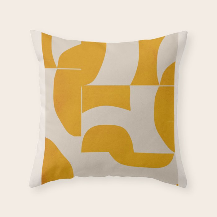 Minimal Geometric Shapes 228 Throw Pillow Gallery Image 6