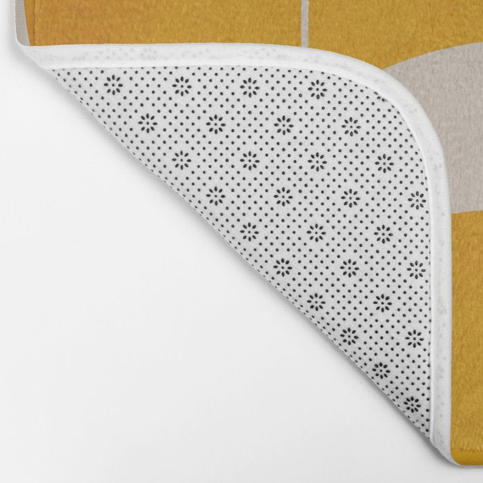 Minimal Geometric Shapes 228 Bath Mat Gallery Image 2