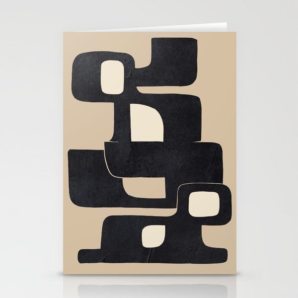 Modern Abstract Shapes 100 Stationery Card Gallery Image 2