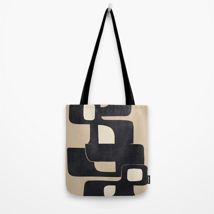 Modern Abstract Shapes 100 Tote Bag Gallery Image 2