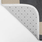 Modern Abstract Shapes 100 Bath Mat Gallery Image 2