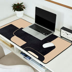 Modern Abstract Shapes 100 Desk Mat Gallery Image 2