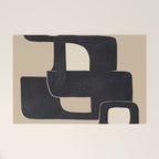 Modern Abstract Shapes 100 Welcome Mat Gallery Image 1