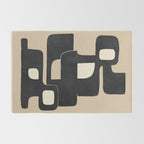 Modern Abstract Shapes 100 Rug Gallery Image 2