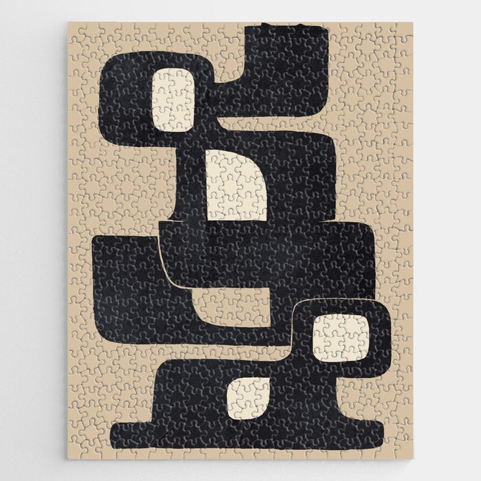 Modern Abstract Shapes 100 Jigsaw Puzzle Gallery Image 1