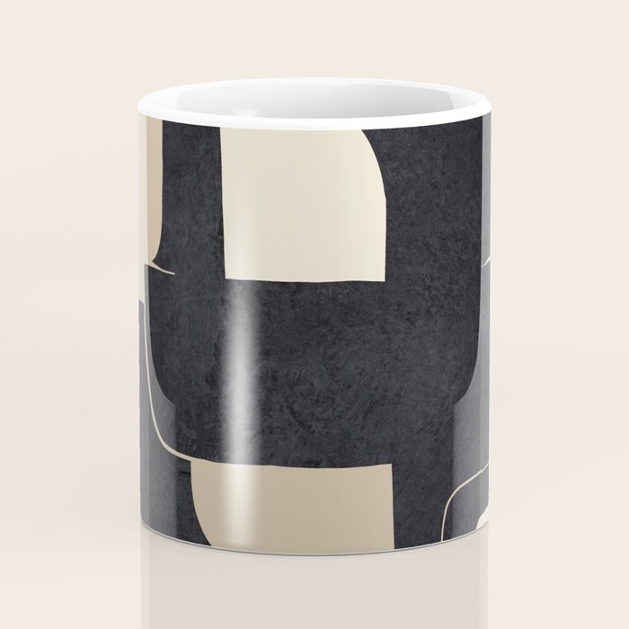 Modern Abstract Shapes 100 Coffee Mug Gallery Image 4
