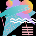 80s Retrowave Design - Memphis Pattern 135 Coffee Mug Gallery Image 2