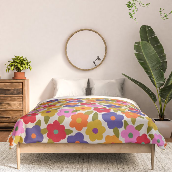 Tiny Flower Pattern #1 Comforter Gallery Image 3