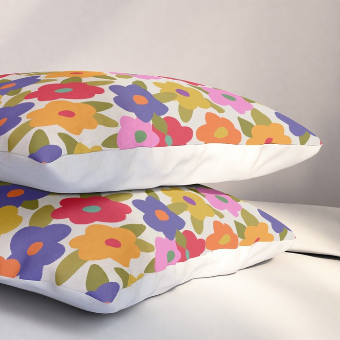Tiny Flower Pattern #1 Pillow Sham Gallery Image 3