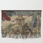 Antique 18th Century Chinoiserie French Gobelin Tapestry Wall Hanging Gallery Image 1