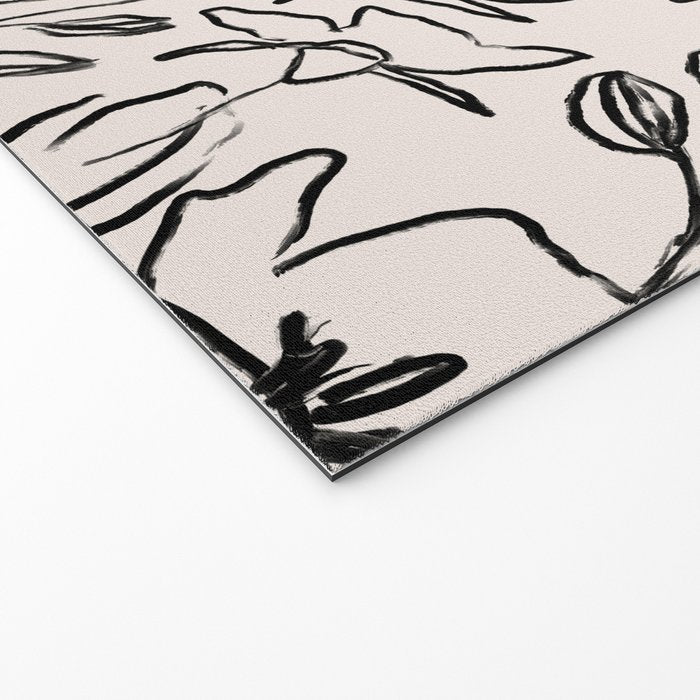 Meadow Bloom - Beige Welcome Mat Gallery Image 2