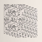 Meadow Bloom - Beige Wrapping Paper Gallery Image 3