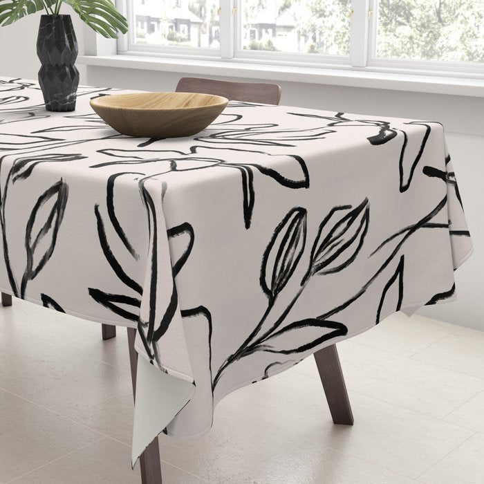 Meadow Bloom - Beige Tablecloth Gallery Image 3